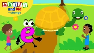 Learn Letter E The Alphabet with Akili and Me Educational Cartoons for Preschoolers