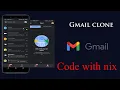 Gmail Clone Flutter Gmail UI Challenge Flutter Days Of Design Speed Code Code With Nix