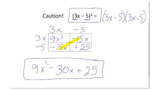 Multiplying Polynomials Example 2