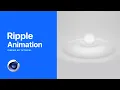 Create Ripple Animation Cinema 4D Tutorial
