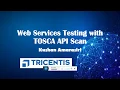 TOSCA Web Services Testing with API Scan Tool