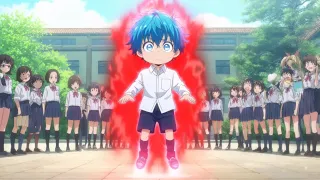 طفل وحيد غلبان اتولد فعالم سحرى بطاقه سحريه جباره ملخص انمى 