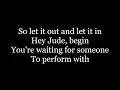The Beatles - Hey Jude ( lyrics )