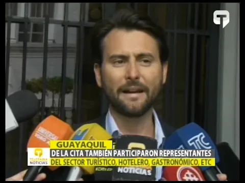 Ministro de turismo visita la ciudad y se reúne con alcalde Aquiles Álvarez