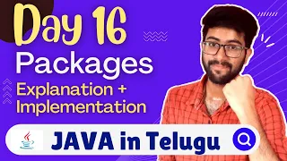 Day 16 Packages in Java in Telugu Java Course in Telugu Vamsi Bhavani
