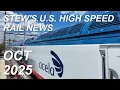 Download Lagu Stew's U.S. High Speed Rail News October 2025 | CAHSR Brightline West Northeast Corridor ILHSR