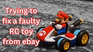 Trying to fix a faulty Mario Kart 8 RC toy that I bought from Ebay