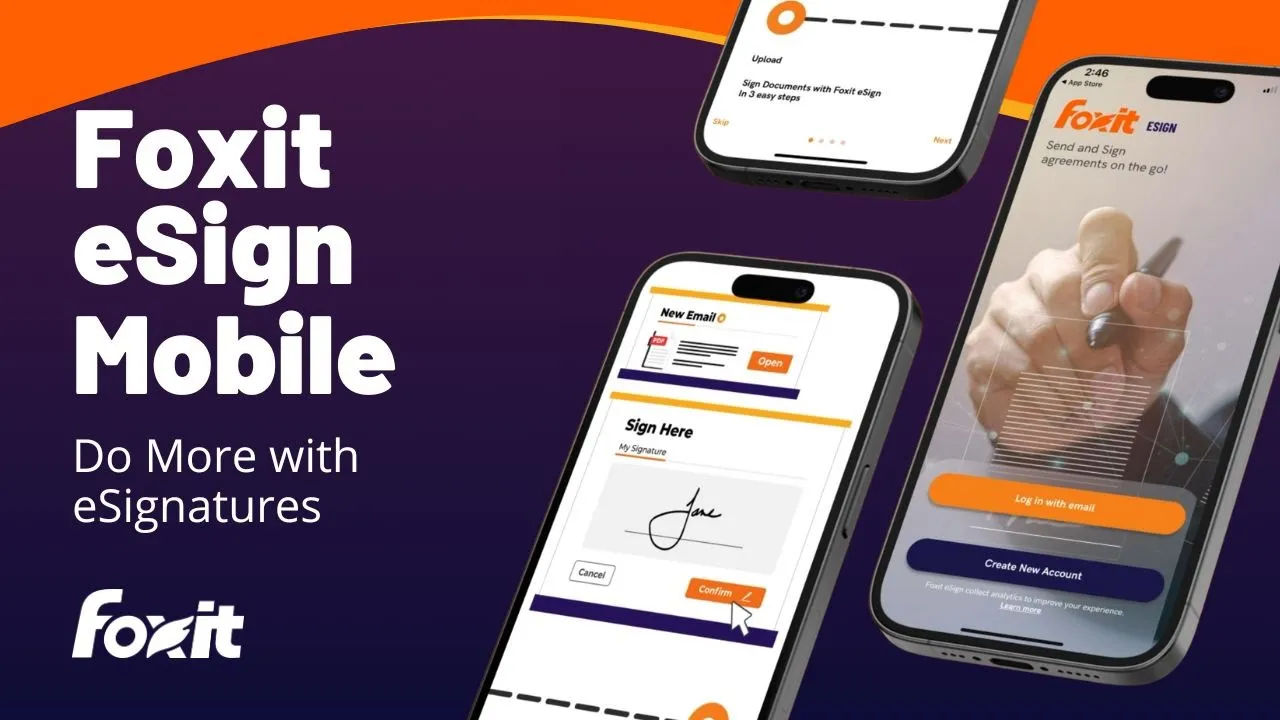 Foxit Product feature demonstration video