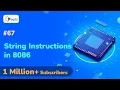 String Instructions in 8086 Microprocessor