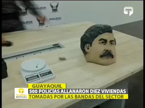 Distrito Nueva Prosperina allanamientos policiales