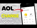 How To Change Weather Location On AOL Mail 2026