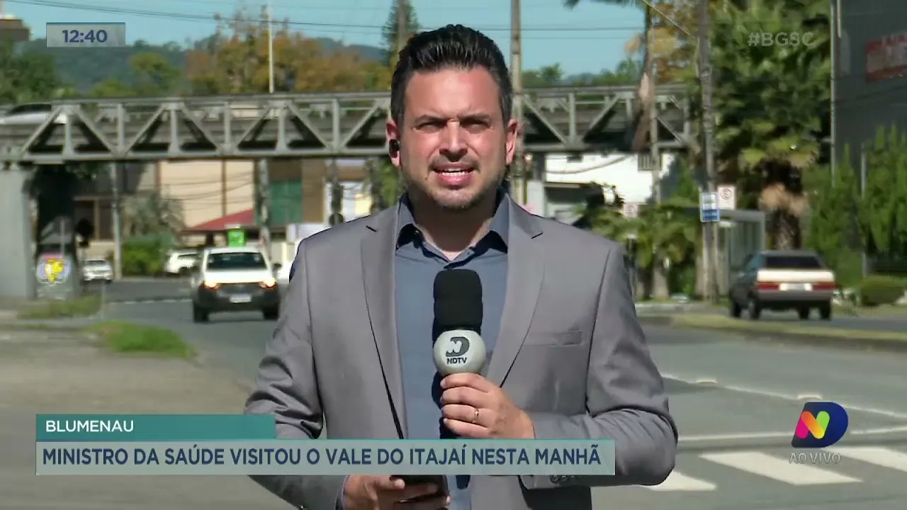 Ministro da Saúde visita Vale do Itajaí neste sábado