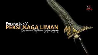 keris langka paksi naga liman kinatah emas asli cirebon era sultan agung