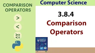 Comparison Operators in Python Class 11 Computer Science FBISE Chapter 3 NBF 2025
