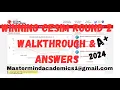 WINNING CESIM ROUND 2 WALKTHORUGH ANSWERS 2026