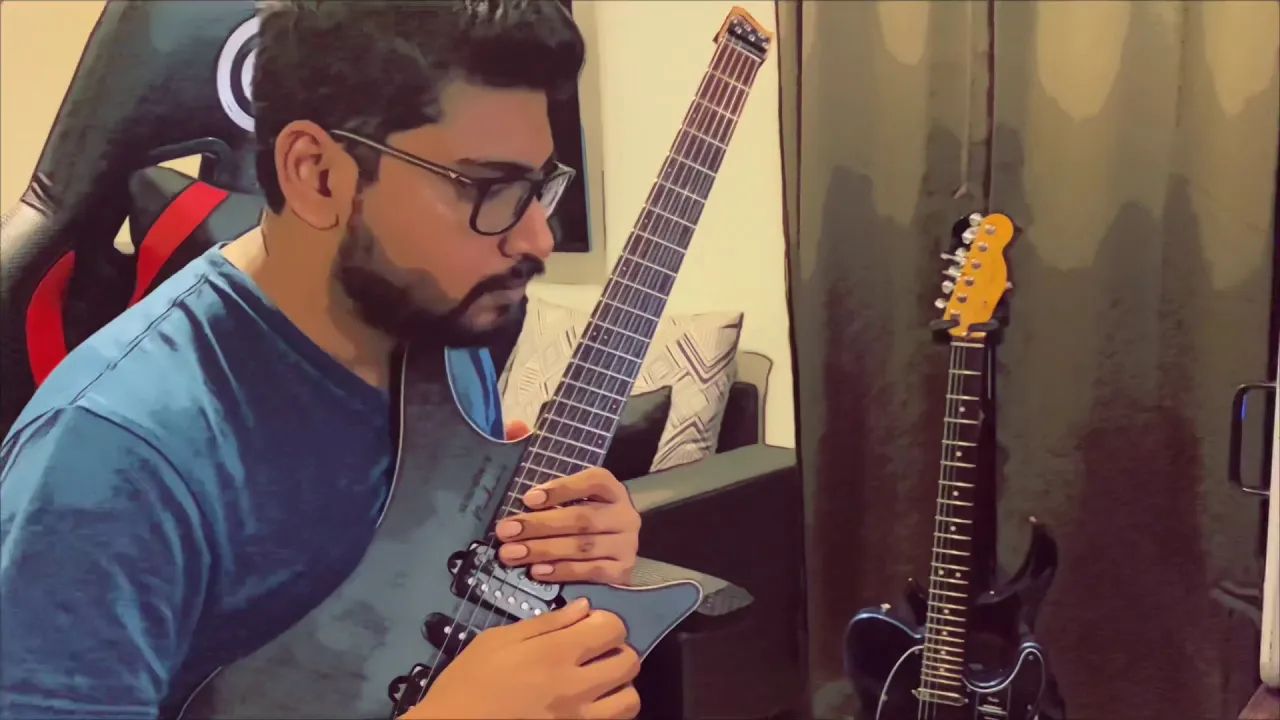 Sadda Haq || Guitar Solo Cover || Rockstar || A.R. Rahman