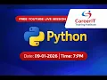 Python for Beginners - FREE Live Session CareerIT Hands-On Training-Day-5