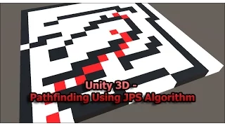 Unity3D - Pathfinding using JPS algorithm