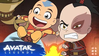 Can Aang Escape Zuko? | Avatar: Chibi Minis