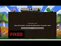 Fix Connection reset Error In Minecraft1 18 1 Internal Exception Java net Socketexception In WIndows