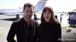 Jamie Dornan Dakota Johnson - A special Facebook Thanks