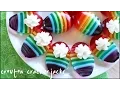 Rainbow Jell-O Jiggler Deviled Eggs for Easter - Jello Mold Recipe