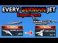 1 KILL IN EVERY GERMAN JET EXPERIENCE lowtier to toptier 2026