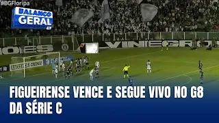 Figueirense vence o Botafogo-PB e segue na briga pelo G8 da Série C