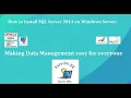 Install SQL Server 2014 on Windows Server 2012