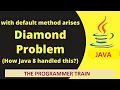 How to resolve diamond problem in case of multiple inheritance using default methods in java