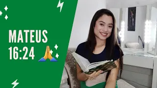 Mateus 16:24! Três lições que aprendemos em um único  versículo.