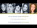 [CORRECT] ILLIT Topping Lyrics (Color Coded Lyrics)