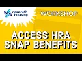 Nazareth Housing Presents ACCESS HRA SNAP Benefits