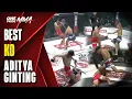 Lagu BEST KO‼️Aditya Ginting NGAMUK, Pukulan \u0026 Knee Kirim Lawan TUMBANG || Best Fight