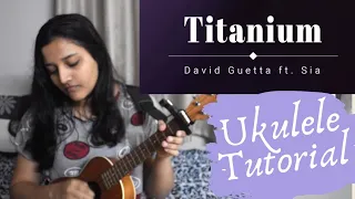 Download Titanium Ukulele Tutorial | David Guetta, Sia | Shivanaay MP3