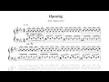 Glass - Glassworks Opening - Víkingur Ólafsson (with Sheet Music)