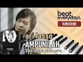 Download Lagu Ampunilah - ari lasso | amatir piano cover dengan suara hujan