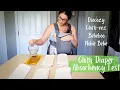 Cloth Diaper Absorbency Test Osocozy Cloth-eez Bebeboo Noble Bebe