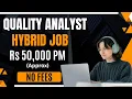 Quality Assurance Analyst Job High-Paying Job Apply Online
