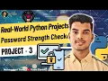 Password Strength Checker using Python Beginner Python Project with Full Explanation