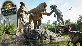THE ULTIMATE REBIRTH BATTLE ROYALE ALL SPECIES Jurassic World Evolution 3