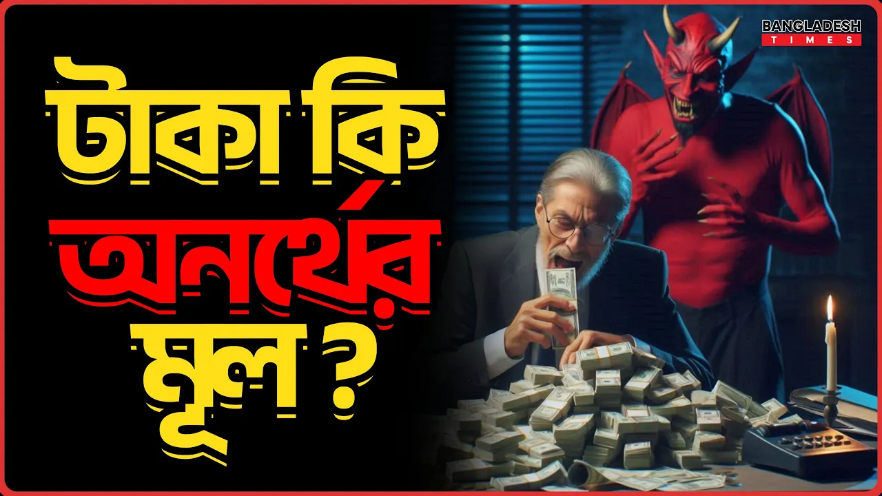 টাকা কি অনর্থের মূল | ইসলামিক জ্ঞান