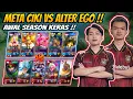 Lagu Ketemu Rine \u0026 Hijume !! Meta Ciki Vs Alter Ego !! Match Keras Awal Season !!