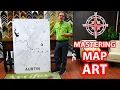 Mastering Map Art Elevate Your Interior Design Game Now