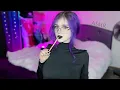suspicious goth therapist interviews you ASMR