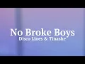 Download Lagu Disco Lines \u0026 Tinashe: No Broke Boys // #Lyrics