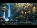 Download Lagu Spring at the Castle, Relaxing Water Sounds, Nature Ambience, \u0026 a Soothing Waterfall
