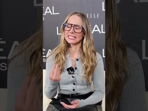 Minute Beauté : Kristen Bell nous dit tout.