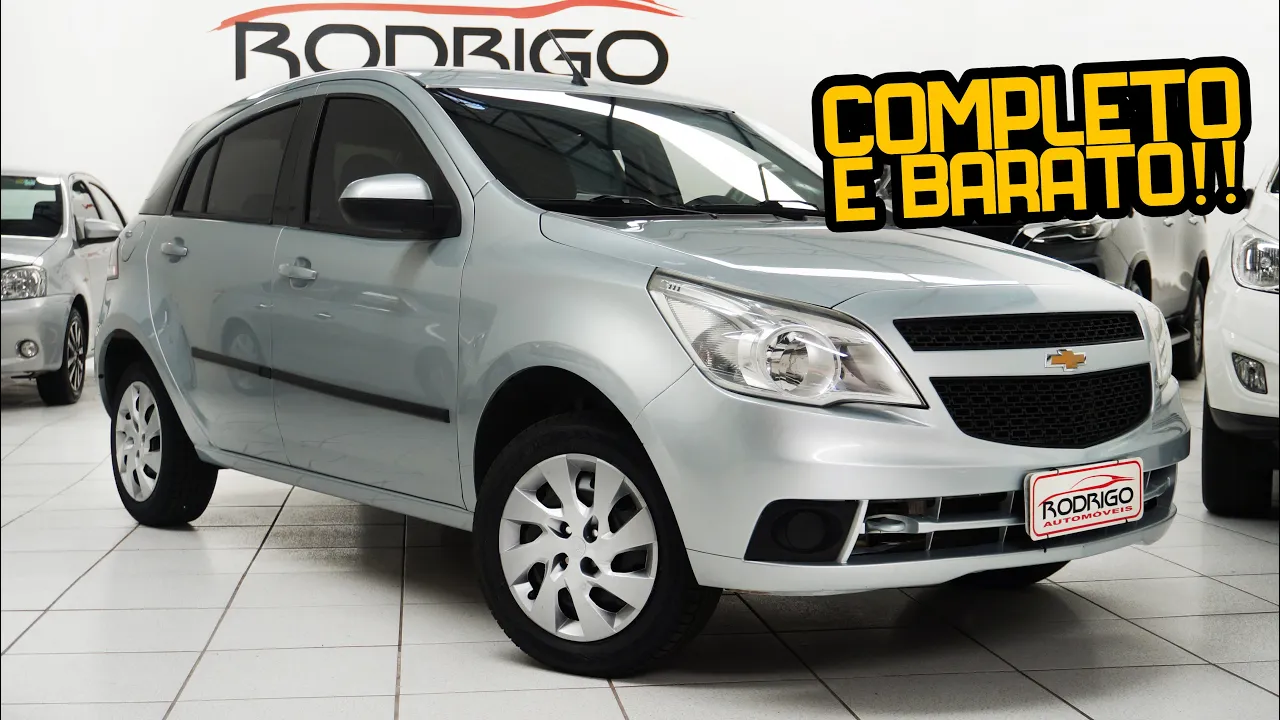 CHEVROLET AGILE | UM EXCELENTE HATCH BARATO E COMPLETO!!!