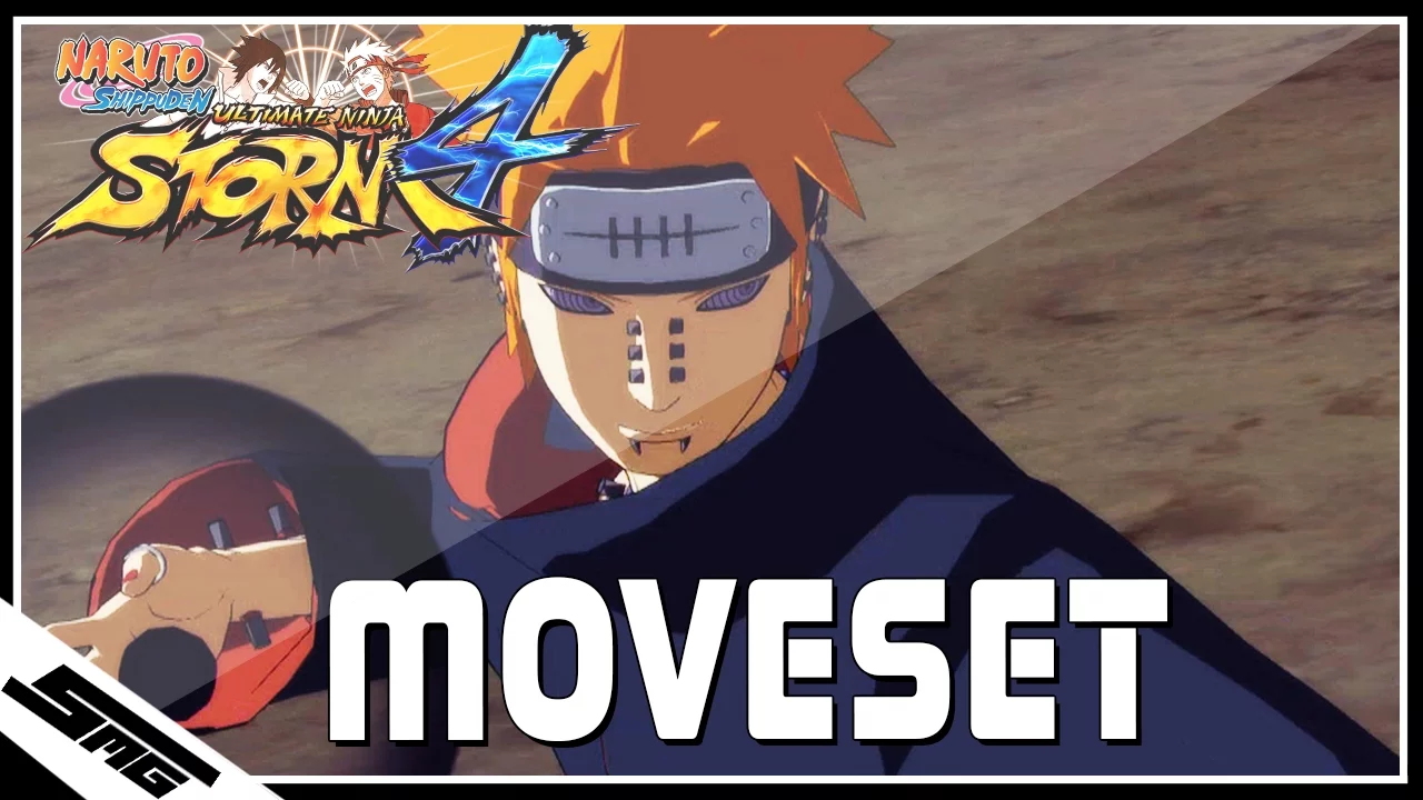 Naruto Ultimate Ninja Storm 4 - Pain COMPLETE Moveset